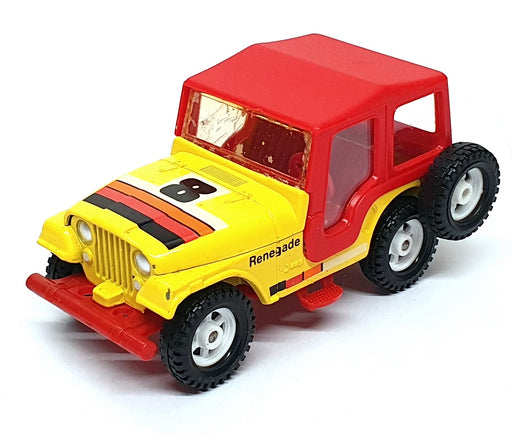 Corgi Original Diecast 448 - 4x4 Renegade Jeep - Yellow/Red