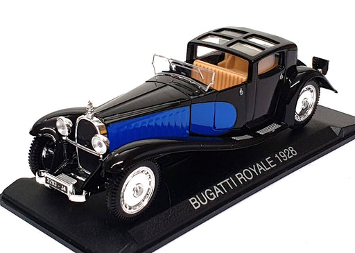 Atlas Editions 1/43 Scale 190369 - 1928 Bugatti Royale - Black/Blue