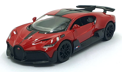 Kinsmart 1/36 Scale Pull Back & Go TY1244 - Bugatti Divo - Red