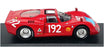 Best 1/43 Scale 9286 - Alfa Romeo 33.2 SP Targa Florio 1968 #192 Bianchi/Casoni