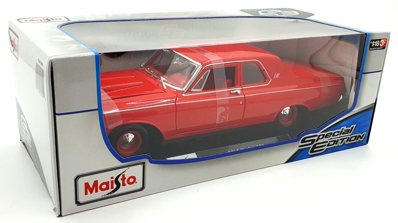 Maisto 1/18 Scale Diecast 46629 - 1963 Dodge 330 - Red