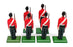 William Grant & Sons Ltd WG06R - 6x Metal Toy Soldiers Appx 6cm Tall