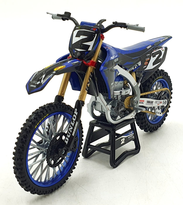 NewRay 1/12 Scale 58483 - Yamaha YZ450F #2 Motorbike - Webb