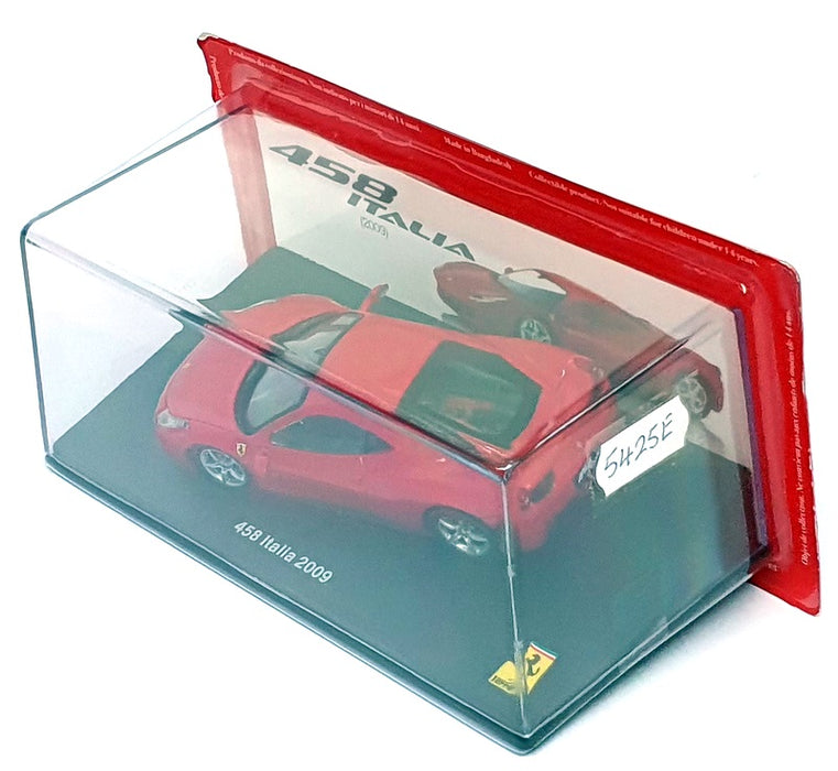 Altaya 1/43 Scale Diecast 5425E - 2009 Ferrari 458 Italia - Red