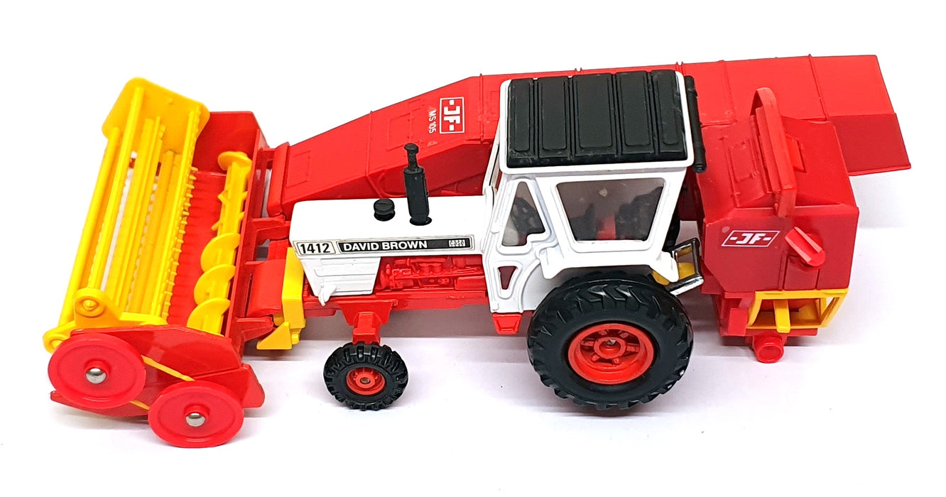 Corgi Diecast 1112 - David Brown Tractor Combine Harvester - Red/White/Yellow