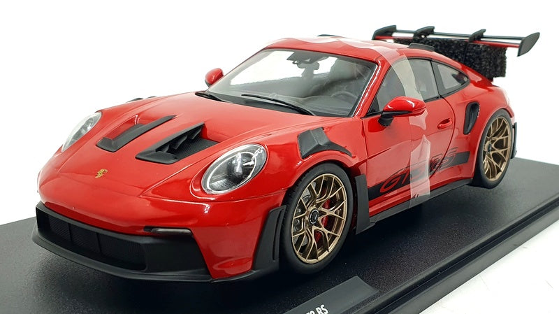 Solido 1/18 Scale Diecast S1812101 - 2024 Porsche 911 (992) GT3 RS - Guard Red