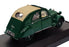 Vitesse 1/43 Scale L084B - 1953-54 Citroen 2cv England Open Roof - Green