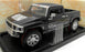 Hot Wheels 1/18 Scale Diecast G7221 Hummer H3T Pick-up Black Model Car