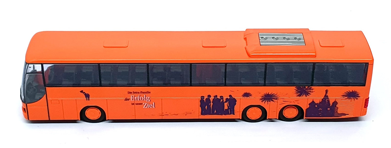 AWM Automodelle 1/87 Scale F06 - Setra Coach Bus Erfolg Ziel - Orange