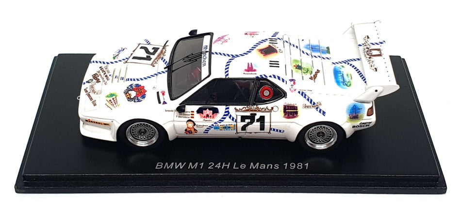 Spark 1/43 Scale Resin S6404 - BMW M1 #71 24h Le Mans 1981