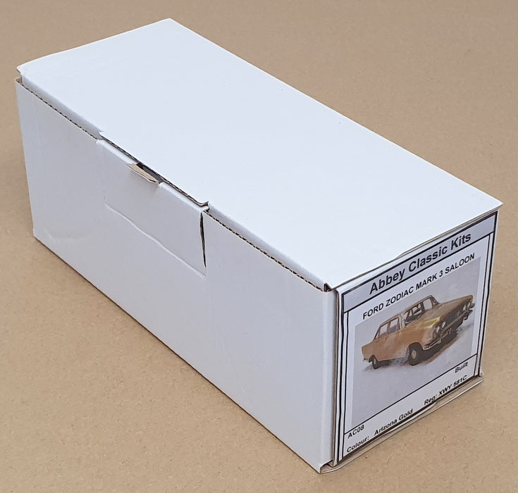 Abbey Classics Crossway 1/43 Scale AC08 - Ford Zodiac Mk3 Saloon - Arizona Gold