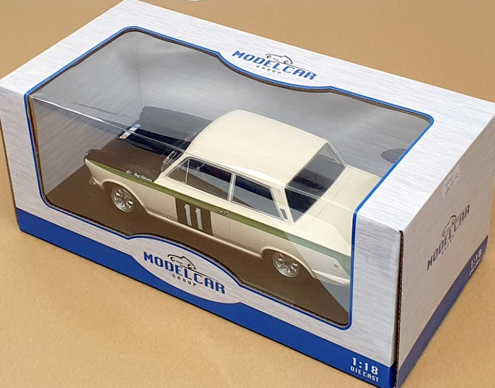 Model Car Group 1/18 Scale MCG18435R - Ford Lotus Cortina #11 RAC Rally 1966
