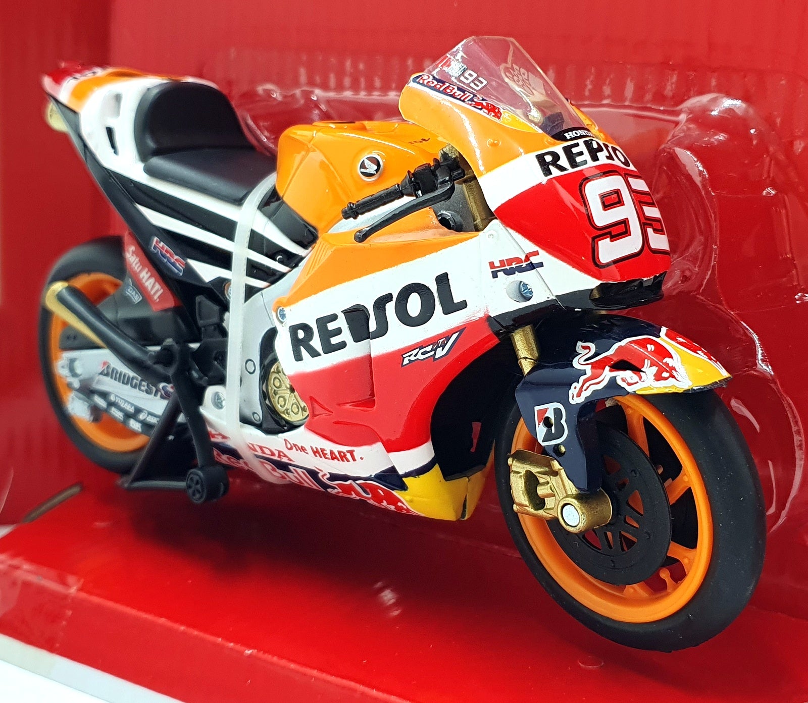 NewRay 1/12 Scale 57753 - Honda RC213V #93 Motorbike - Repsol