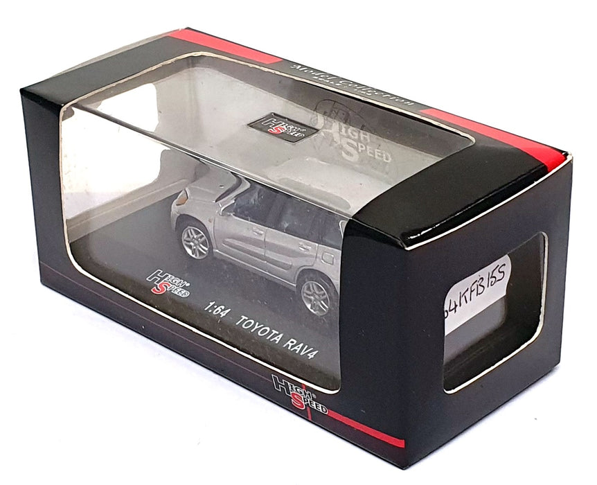 High Speed 1/64 Scale Diecast 64KFB15S - Toyota RAV4 - Silver