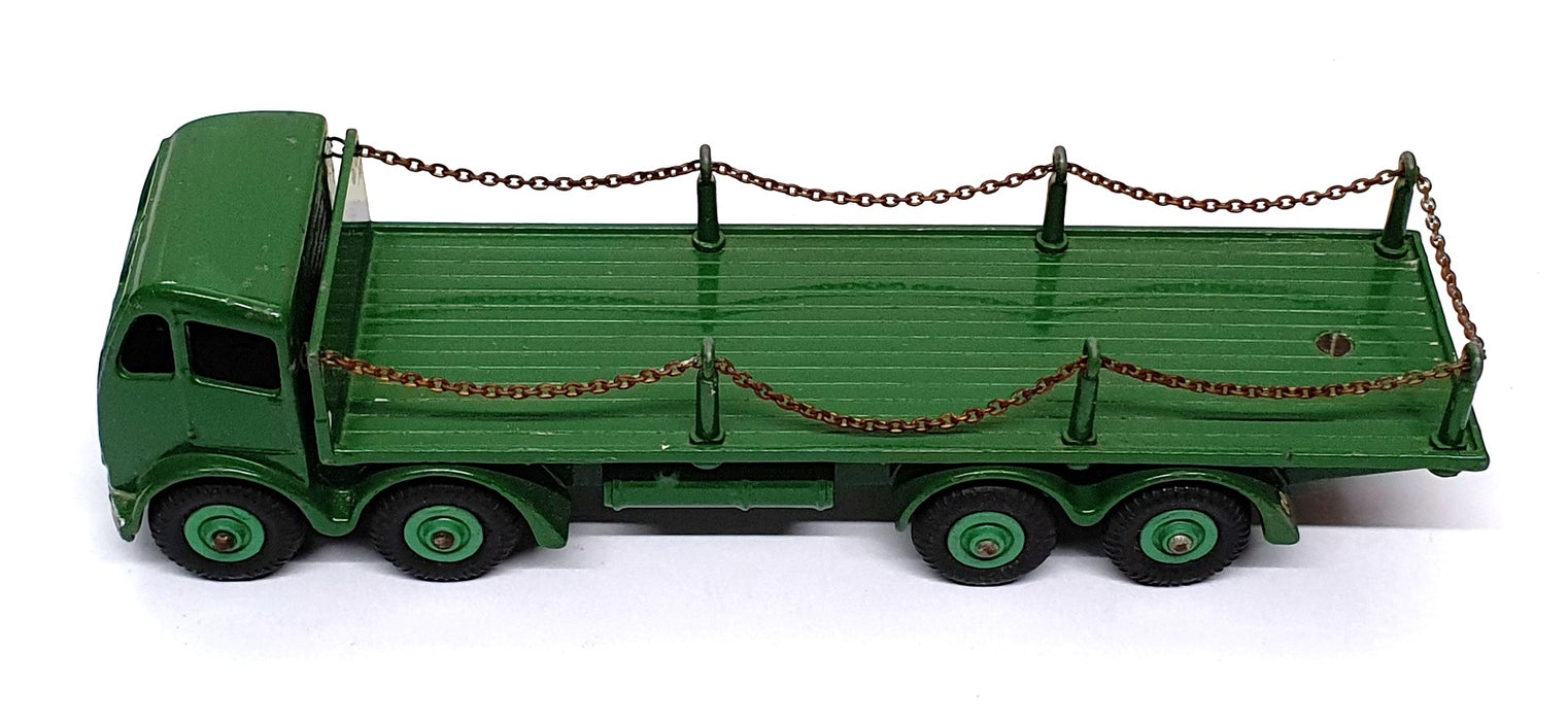 Dinky Supertoys Original Diecast 905 - Foden Flat Truck With Chains - Green