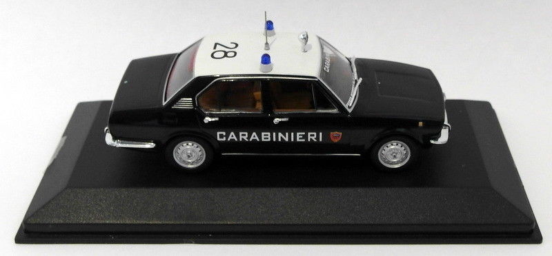 Minichamps 1/43 Scale 400 120290 - 1972 Alfa Romeo Aletta 1.8 - Carabinieri