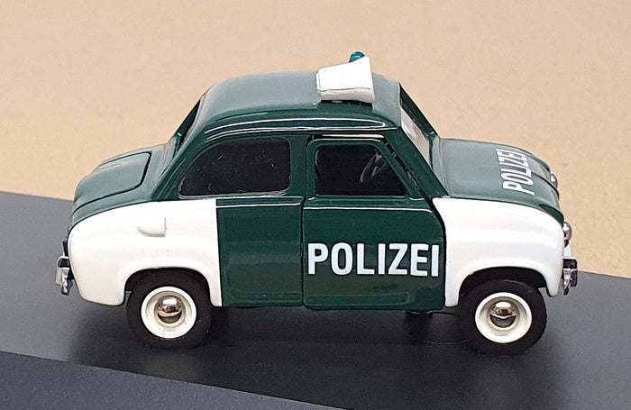 Schuco 1/43 Scale 02076 - Goggomobile Polizei - Green/White
