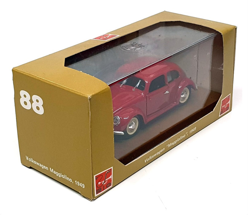 Rio 1/43 Scale Diecast 88 - 1949 Volkswagen "Maggiolino" - Red