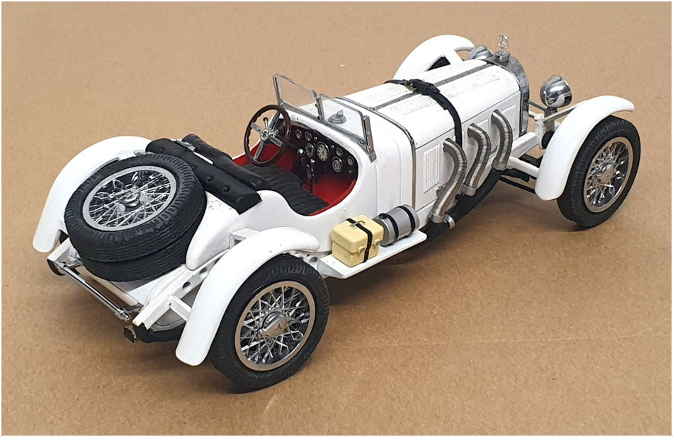 Danbury Mint 1/24 Scale D1931W - 1931 Mercedes Benz SSKL - White