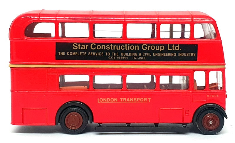 EFE 1/76 Scale Diecast EF01C3 - AEC Regent D/Deck Bus REWORKED - Red
