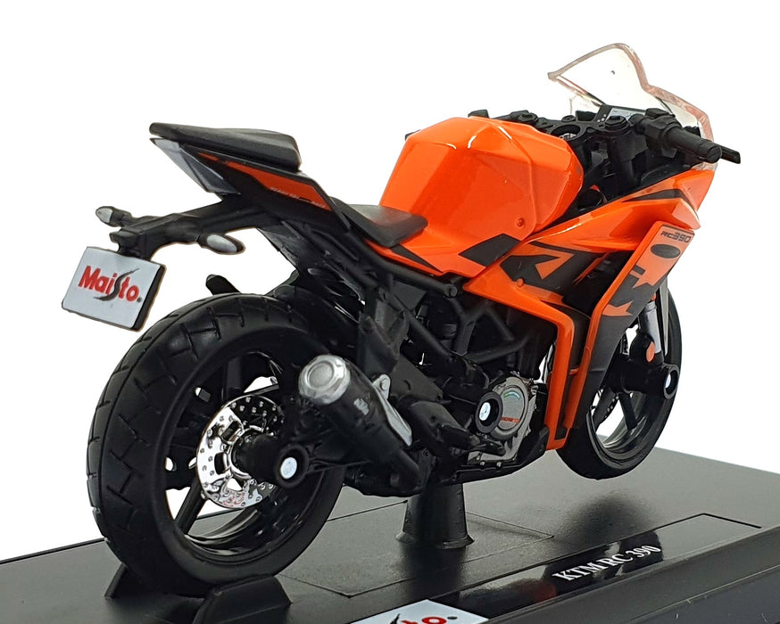 Maisto 1/18 Scale 22914 - KTM RC 390 Motorbike - Orange