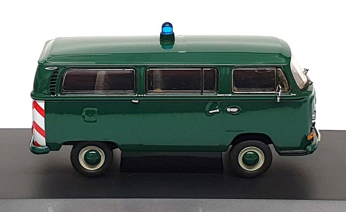 Schuco 1/43 Scale Diecast 03222 - VW Volkswagen Bus T2a Polizei - Green