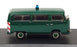 Schuco 1/43 Scale Diecast 03222 - VW Volkswagen Bus T2a Polizei - Green