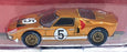 Auto World 1/64 Scale CP7923 - 1966 Ford GT40 #5 - Gold
