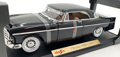 Maisto 1/18 Scale Diecast 31897 - 1956 Chrysler 300B - Black