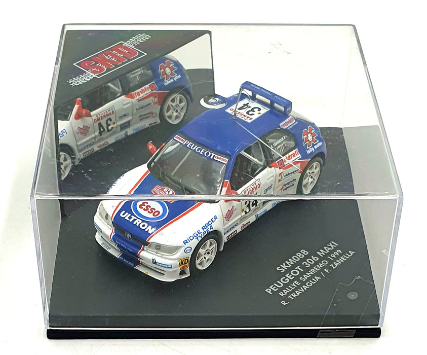 Skid 1/43 Scale SKM088 - Peugeot 306 Maxi #34 Sanremo Rally 1999