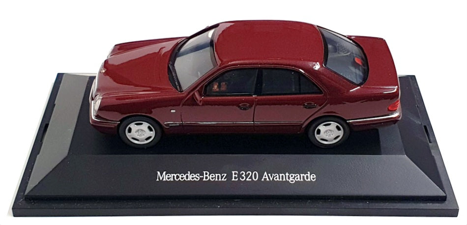 Herpa 1/43 Scale B 6 600 5719 - Mercedes Benz E320 Avantgarde - Dk Red