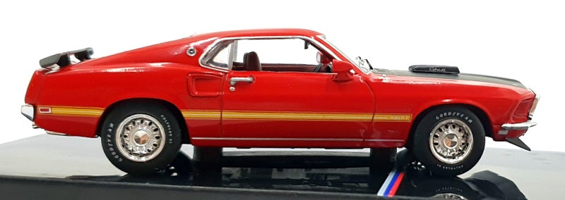 Ixo 1/43 Scale U43RDC003 - 1969 Ford Mustang Mach 1 - Red