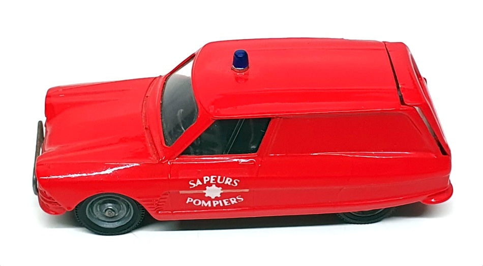 Verem 1/43 Scale 218 - Citroen AMI 6 Fire Van "Sapeurs Pompiers"  - Red