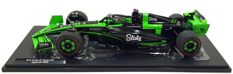 Solido 1/18 Scale Diecast S1814102 - Kick Sauber #77 F1 Team C44 Japan GP 2024