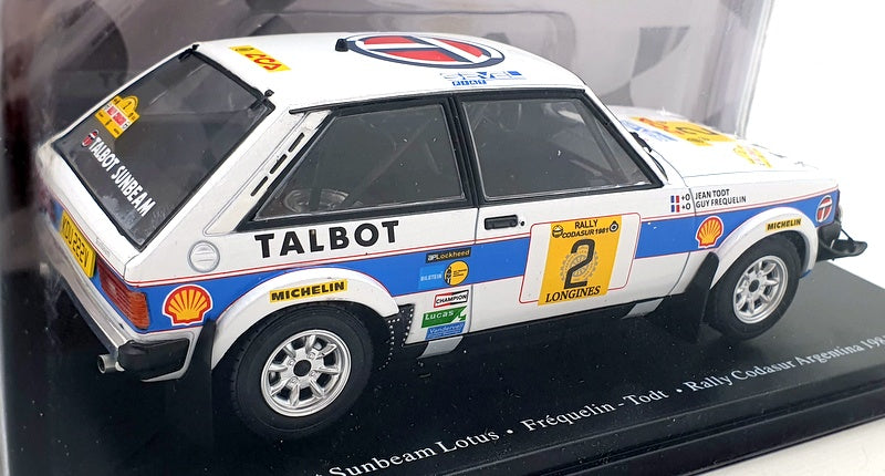 Hachette 1/24 Scale G113U028 - Talbot Sunbeam Lotus Argentina 1981 Frequelin