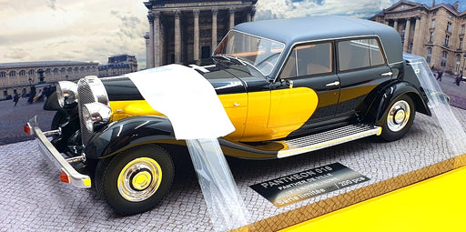 Pantheon 1/18 Scale Resin Model 016 - 1974 Panther De Ville - Black/ Yellow
