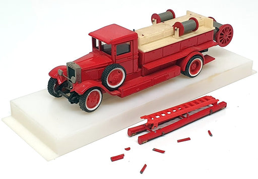 OMO Russian Made 1/43 Scale #3 - 1937 3HC Fire Engine Truck - Red