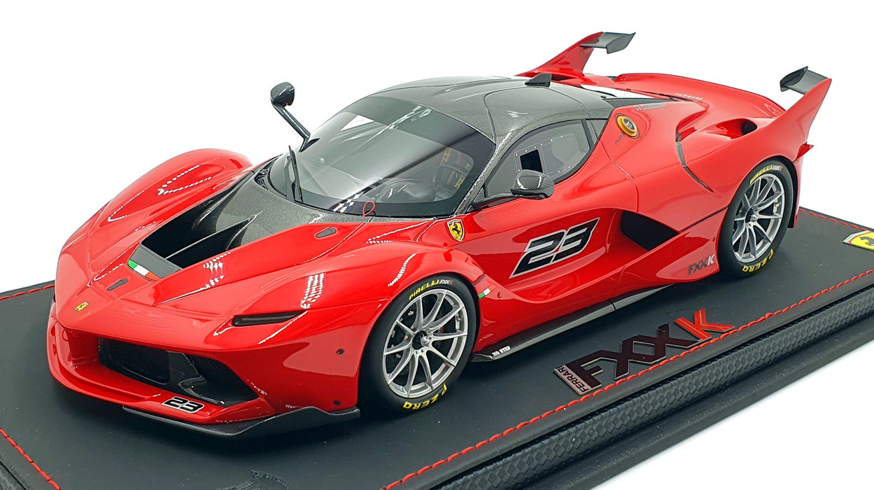 BBR 1/18 Scale Resin P18119NV - Ferrari FXX K Rosso Corsa #23 - Red