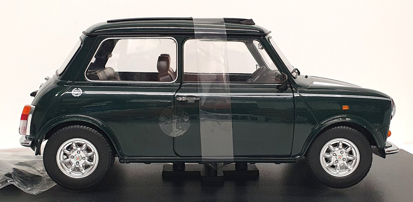 KK Scale 1/12 Scale KKDC120071R - Mini Cooper Sunroof RHD - Green/Black Roof