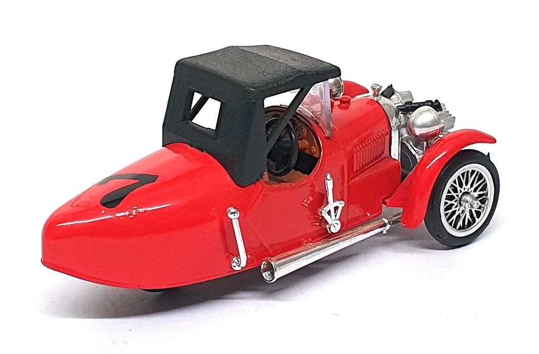 Brumm 1/43 Scale Diecast R4 - 1929 Darmont Cyclecar #7 - Red