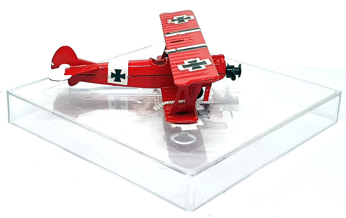 Aviones Play Me Diecast 108 - EL Fokker D-7 Scout Aircraft - Red