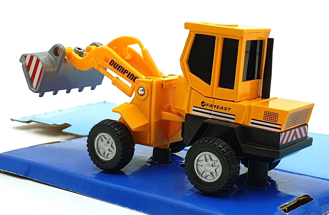 Cararama 1/43 Scale 210001B - Far East Excavator Truck - Yellow