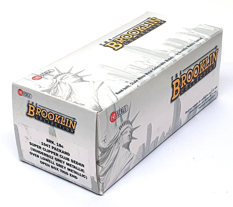 Brooklin Models 1/43 Scale BRK18C - 1947 Packard Super Clipper 2-Tone Met. Grey