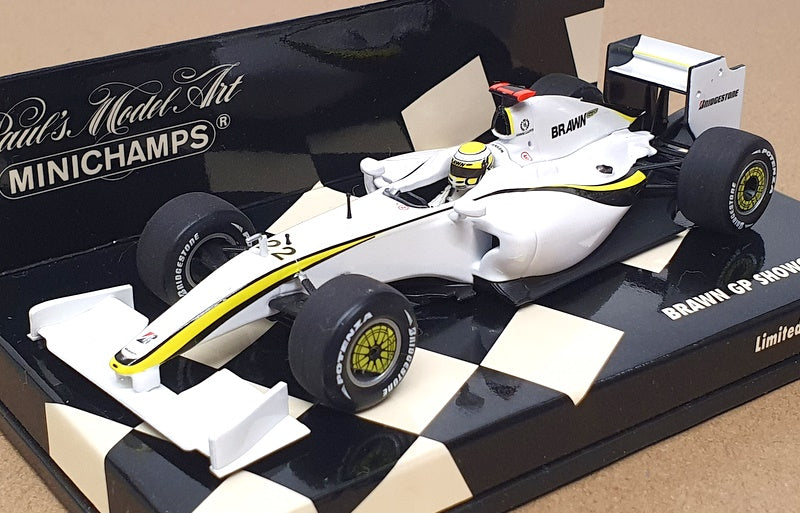 Minichamps 1/43 Scale 400 090092 - F1 Braun Showcar 2009 #22 J. Button