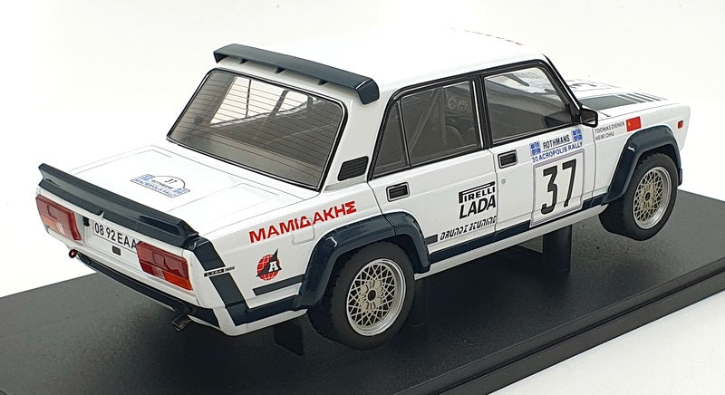 IXO Models 1/18 Scale 18RMC145 - Lada 2105 VFTS Acropolis Rally 1983 - #37 H.Ohu