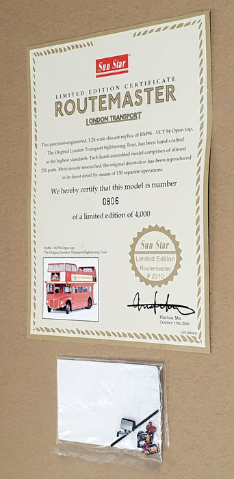 Sun Star 1/24 Scale 2910 - RM 94 VLT 94 OT The Original London Sightseeing Tour
