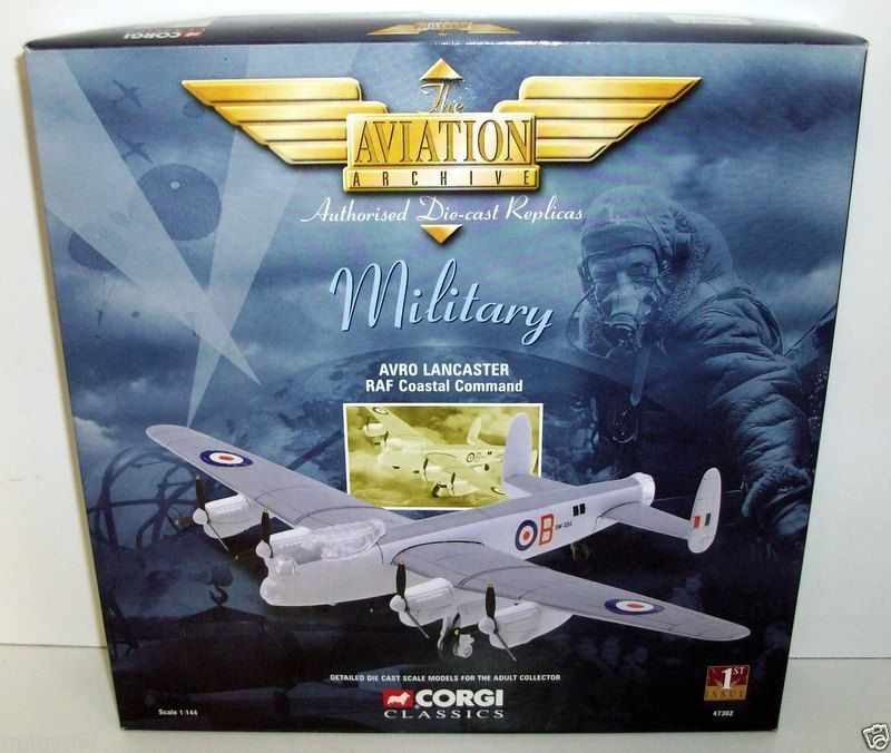 Corgi 1/144 Scale Diecast 47302 - Avro Lancaster RAF Coastal Command