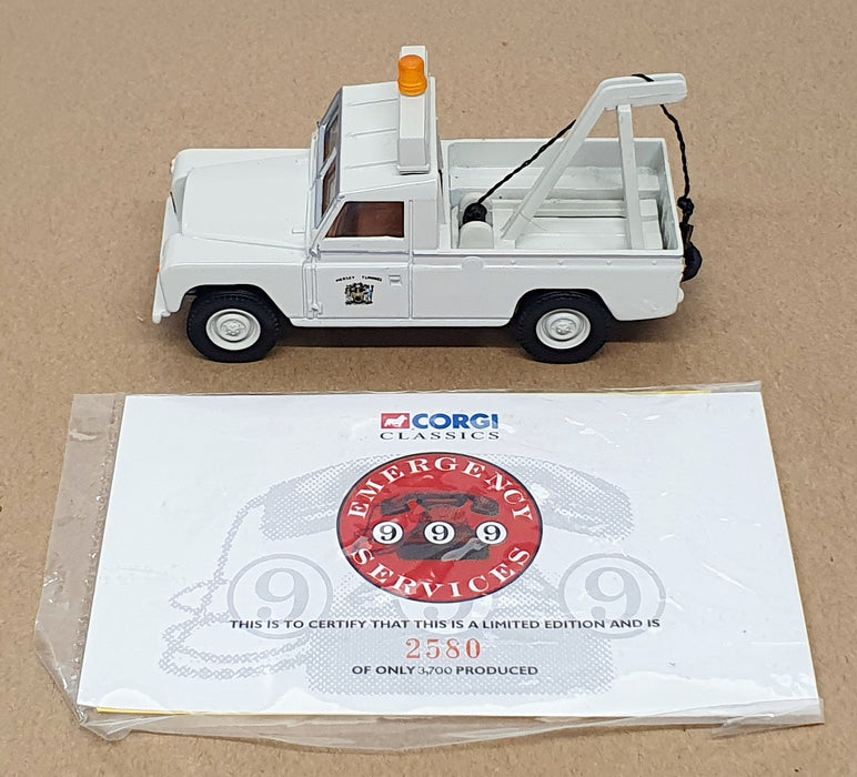 Corgi 1/43 Scale 07102 - Land Rover Breakdown Truck Mersey Tunnel Recovery