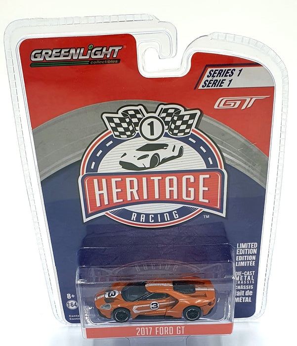 Greenlight 1/64 Scale 13200-F - 2017 Ford GT #3 - Orange