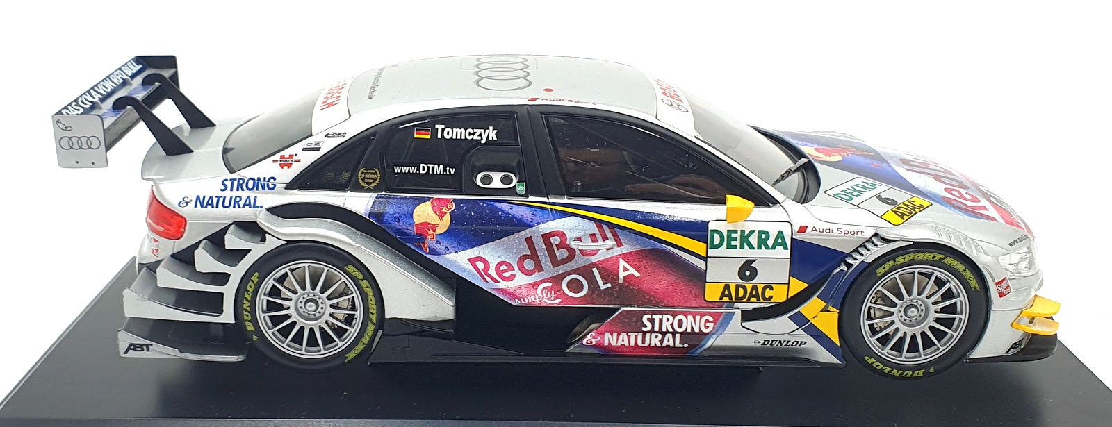 Norev 1/18 Scale Diecast 188330 - Audi A4 DTM 2009 #6 Tomczyk Red Bull